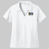 Ladies Dry-Fit Polo - Ladies Dri Mesh ® V Neck Sport Shirt